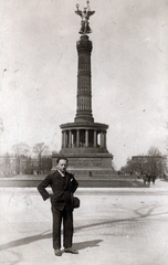 Németország, Berlin, Königsplatz (később Platz der Republik), Győzelmi oszlop (Siegessäule)., 1926, Sík Endre, Fortepan #222600