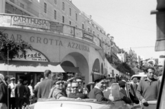 Olaszország, Capri, Capri szigete, Piazza Vittoria., 1964, Fejes Anikó, Fortepan #222762