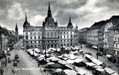 Ausztria, Graz, Hauptplatz, Városháza (Rathaus der Stadt Graz)., 1925, Fejes Anikó, Fortepan #222765