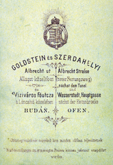 1900, Schilberszky, hátlap, fényképész, műterem, Fortepan #222902