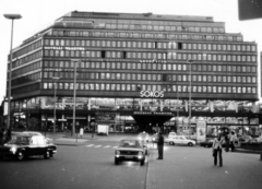 Finnország, Helsinki, Asema-aukio 2., Hotel Vaakuna., 1977, Almássy László, gyalogátkelő, Fortepan #223125