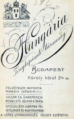 Hungary, Budapest V., Károly körút 24., Hungária Fényképészeti társaság., 1907, Kellerné Alánt Andrea, Budapest, Fortepan #223766