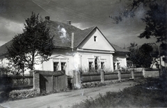 1938, Matthaeidesz Konrád, decorated plaster, fence, mansion, Fortepan #224048