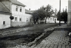 1938, Matthaeidesz Konrád, street view, pit, pavement, Fortepan #224049