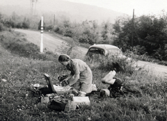 1941, Kieselbach Tamás, piknik, Fortepan #224301