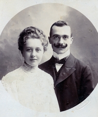 1904, Tauber-Rozman család, couple, Fortepan #224324