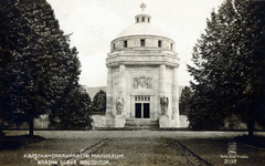 Szlovákia, Krasznahorkaváralja, Andrássy Franciska és Dénes mauzóleuma., 1913, Tauber-Rozman család, Fortepan #224352