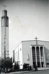 Magyarország, Budapest II., Pasaréti tér, Páduai Szent Antal-templom., 1940, Horváth May László, Budapest, Fortepan #224617