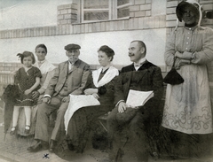 1912, Lechner hagyaték, tableau, family, Fortepan #224982