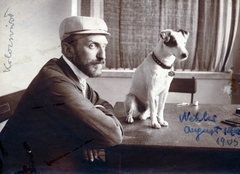 1905, Lechner hagyaték, Best of, dog, cap, Fortepan #225027