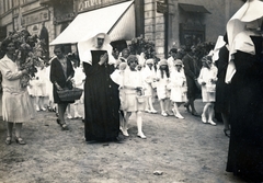 1924, Vincent Till Baumgartner, nun, procession, Fortepan #225214