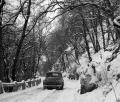 Magyarország, Warszawa M 20 típusú személygépkocsi., 1963, Magyar Rendőr, közlekedés, FSO Warszawa, Fortepan #22533