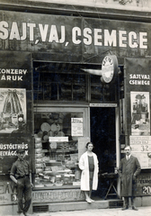 1932, Vincent Till Baumgartner, store display, hardware store, Fortepan #225560