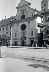 Szlovákia, Kassa, Fő utca (ulica Hlavná) 89., Ferences templom., 1939, dr. Szántó Imre, Fortepan #226050