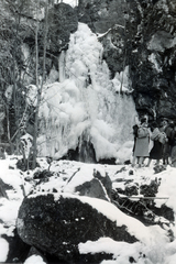 1938, dr. Szántó Imre, excursion, snow, Fortepan #226058