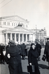 Oroszország, Moszkva, Színház (Szverdlov) tér, szemben a Nagyszínház (Bolsoj)., 1935, dr. Szántó Géza, Fortepan #226067