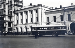 Oroszország, Moszkva, Színház (Szverdlov) tér, szemben a Kisszínház (Malij tyeatr)., 1935, dr. Szántó Géza, Fortepan #226069