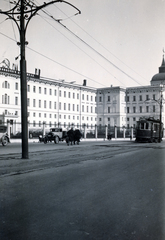 Oroszország, Moszkva, Moszkvoreckaja rakpart, szemben a "Munka Palotája" szakszervezeti központ., 1935, dr. Szántó Géza, Fortepan #226071