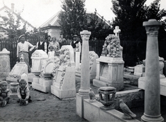 1932, Farkas Jolán, tombstone, cemetery, tomb, Fortepan #226285