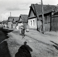 1937, Fóris Gábor / Vastagh Miklós hagyatéka, árnyék, utcakép, kapu, Fortepan #226511