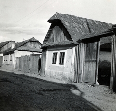 1937, Fóris Gábor / Vastagh Miklós hagyatéka, utcakép, zsindely, kapu, Fortepan #226513