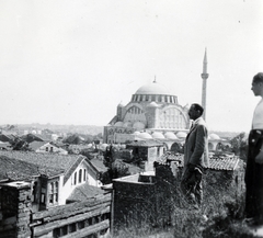 Törökország, Isztambul, Edirnekapı városrész, Mihrimah szultán mecset (Mihrimah Sultan Cami)., 1934, Alföldy Mari, Oszmán-török építészet, Fortepan #226645