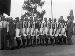 1932, Lengyel Zoltán, football, soccer team, Fortepan #22683