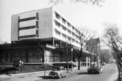 Magyarország, Budapest XI., Villányi út 13., az MSZMP oktatási épülete (később konferencia-központ)., 1974, Középületépítő Vállalat - Kreszán Albert - Koczka András - Kemecsei József, rendszám, Budapest, Fortepan #227908