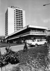 Magyarország, Budapest II., Hárshegyi út 5-7., Európa szálló., 1973, Középületépítő Vállalat - Kreszán Albert - Koczka András - Kemecsei József, Budapest, Fortepan #227970