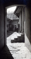 1932, Flanek-Falvay-Kováts, stairs, yard, Fortepan #228567