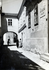 Magyarország, Székesfehérvár, Városház köz., 1935, Flanek-Falvay-Kováts, Fortepan #228722