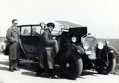 1935, Flanek-Falvay-Kováts, automobil, német gyártmány, Mercedes-márka, sofőr, Fortepan #228723