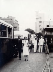 Serbia, Belgrade, Trg Republike, szemben a Francuska ulica., 1938, Flanek-Falvay-Kováts, Fortepan #228843