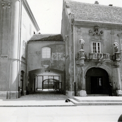 Magyarország, Székesfehérvár, Városház (Károly király) tér, Városháza., 1939, Ábrahám Katalin és László, Fortepan #229086