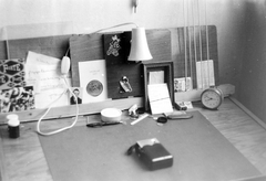 1978, Fortepan, desk, still life, Forte-brand, pocket radio, Fortepan #2291