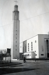 Magyarország, Budapest II., Pasaréti tér, Páduai Szent Antal-templom., 1936, Papp Éva, templom, Budapest, Fortepan #229273