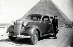 1939, Zimre Zsuzsa, Chrysler Royal C-18, Fortepan #229511