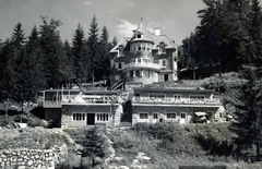 Románia,Erdély, Gyilkosvölgyi telep, Casa Alba turistaszálló., 1954, Stuber Andrea, üdülőhely, villa, Fortepan #229634