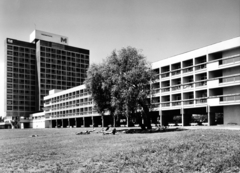 Hungary, Balatonfüred, a felvétel a Hotel Marina parkjában készült., 1975, Ladinek Viktor, Fortepan #229687