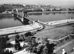 1954, Fortepan/Album083, picture, bridge, Fortepan #229840