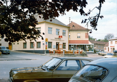 Ausztria, Léka, Hauptstrasse, Hauptplatz., 1974, Korner Veronika, színes, Fortepan #230068