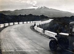 Italy, Autostrada dell'Etna, a mai SP 92 országút., 1933, Bognár András, Fortepan #230561