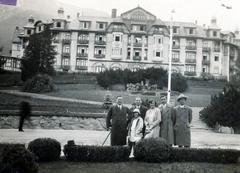 Slovakia, High Tatras, Starý Smokovec, Grand Hotel., 1932, Cserey Zoltán, Fortepan #230890