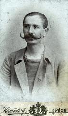 1905, Cserey Zoltán, moustache, portrait, man, photographer, Fortepan #231051