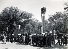 1936, Bor Dezső, international fair, Fortepan #231326