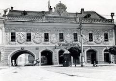 Szlovákia, Igló, Fő utca (ulica Letná), Provinciális-ház (később Szepesi Múzeum)., 1933, Bor Dezső, Fortepan #231386