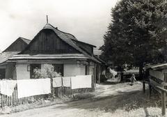 Slovakia, Spišská Nová Ves, Iglóhuta., 1933, Bor Dezső, vernacular architecture, hanging clothes, Fortepan #231406