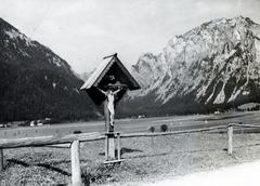 Austria, 1933, Bor Dezső, cross, Fortepan #231413