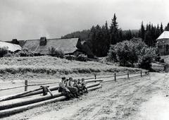 Slovakia, Spišská Nová Ves, Iglóhuta, Horská ulica., 1933, Bor Dezső, Fortepan #231452