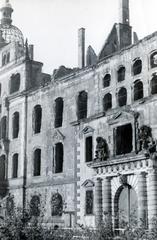 Germany, Dresden, Schloßstraße, Drezdai Kastély (Residenzschloss)., 1945, Bor Dezső, war damage, Fortepan #231643